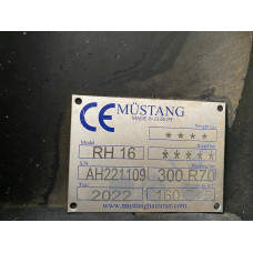 Гідравлічні ножиці MUSTANG RH16 