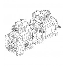 Головний гідравлічний насос K3V112DT-1VJR-9N2E-V до гусеничного екскаватора Volvo EC 210D