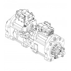 Головний гідравлічний насос K3V140DT-1CER-9C12-D до гусеничного екскаватора Hyundai R290LC-7