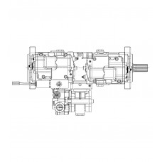 Головний гідравлічний насос K5V80DTP-1RPR-9C18 до колісного екскаватора JCB JS 175W