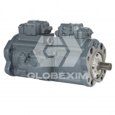Головний гідравлічний насос Kawasaki K3V112DTP-16AR-9NM9 для Doosan DX260 (Side PTO) 